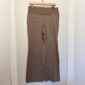 Liz Lange Maternity Plaid Dress Pants - Size 6